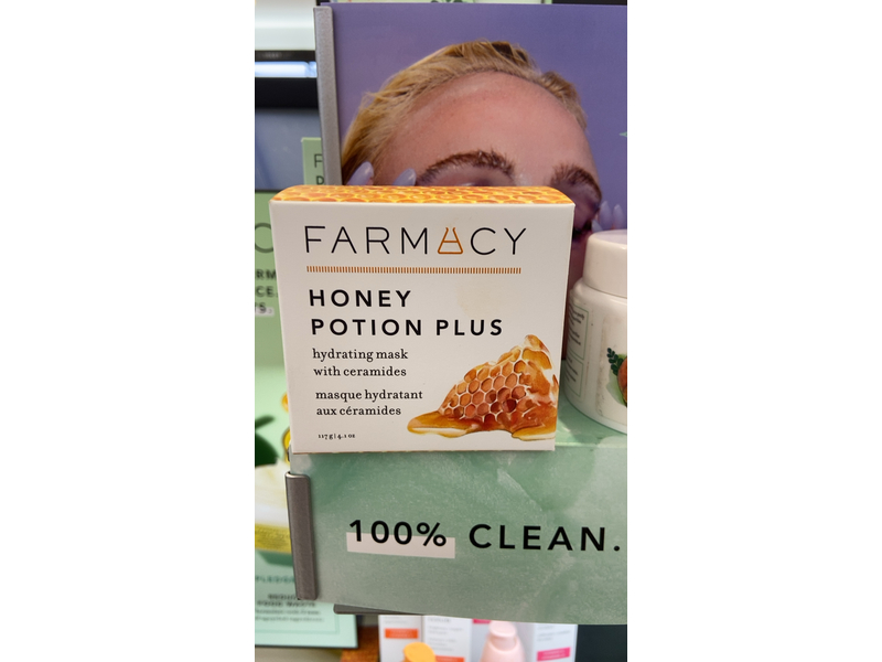 Farmacy Honey Potion Plus Face Mask, Ceramides, 4.1 oz/117 g