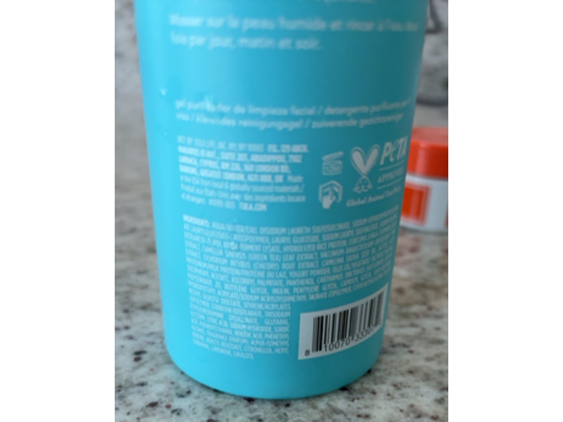 Tula Skin Care The Cult Classic Purifying Face Cleanser, 12.34 fl oz/350 mL