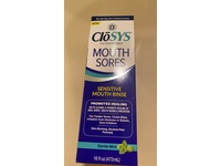 CloSYS Mouth Sores Rinse, Gentle Mint, 16 fl oz/473 mL - thumbnail 3