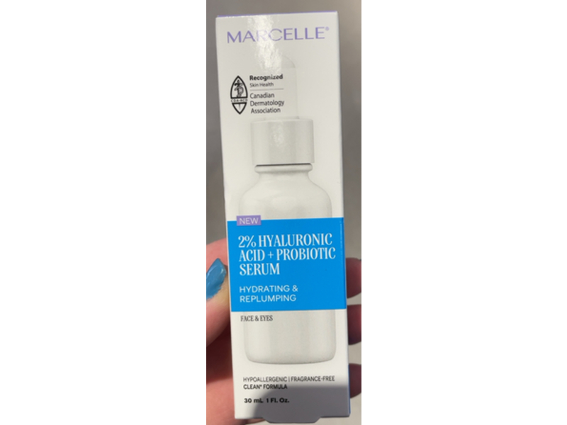 Marcelle Hydrating & Replumping Face & Eyes Serum, 2% Hyaluronic Acid, 1 fl oz/30 mL