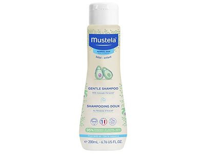 Mustela Baby Gentle Shampoo, Avocado, 6.76 fl oz/200 mL
