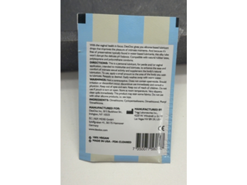 Dec Doc Intimate Lubricant Drops, 0.1 fl oz/3 mL