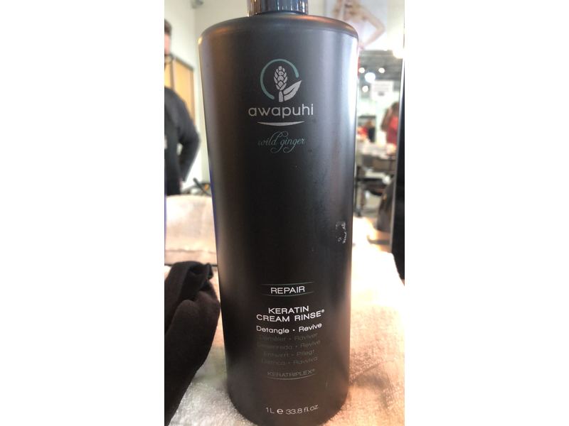 Awapuhi Wild Ginger Keratin Cream Rinse Conditioner, 33.8 fl. oz.