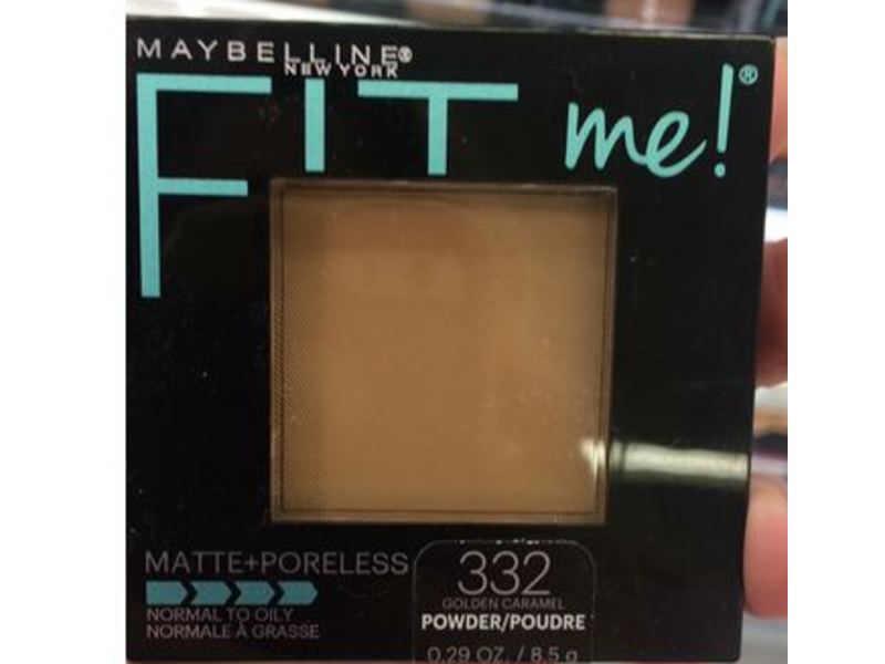Maybelline New York Fit Me Matte + Poreless Face Powder, Golden Caramel, 0.28 oz/8.5 g
