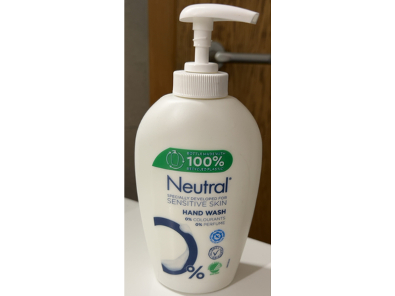 Neutral Hand Wash, Sensitive Skin, 250 mL
