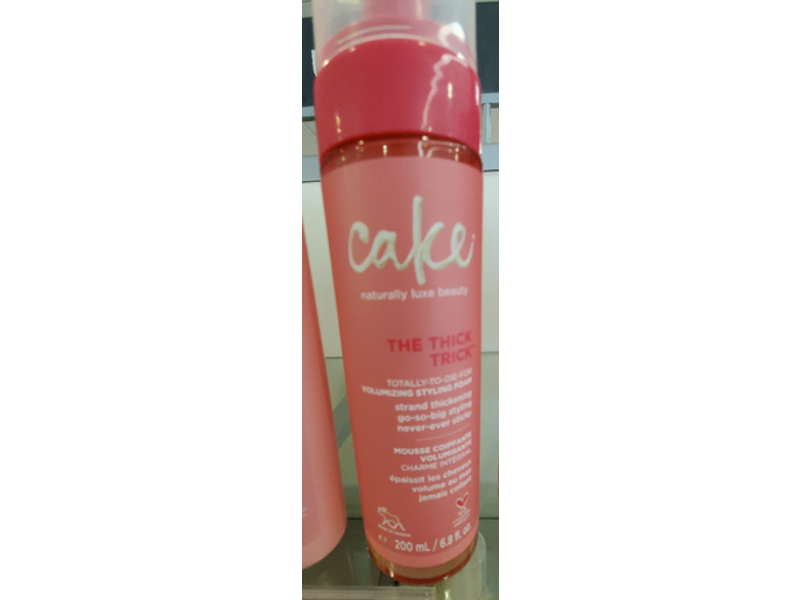 Cake Beauty The Thick Trick Volumizing Styling Foam, 6.8 fl oz/200 mL