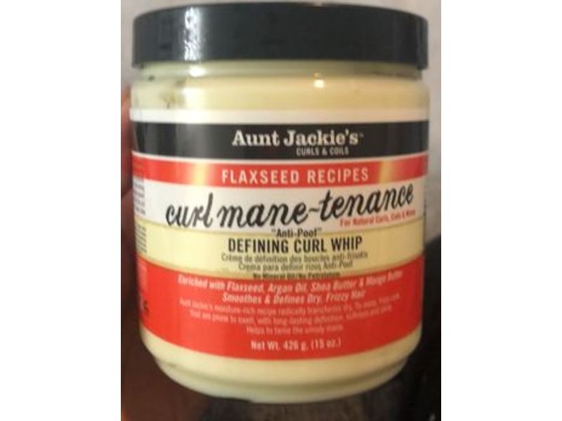 Aunt Jackie's Curl Mane-Tenance Anti-Poof Defining Curl Whip, 15 oz / 426 g