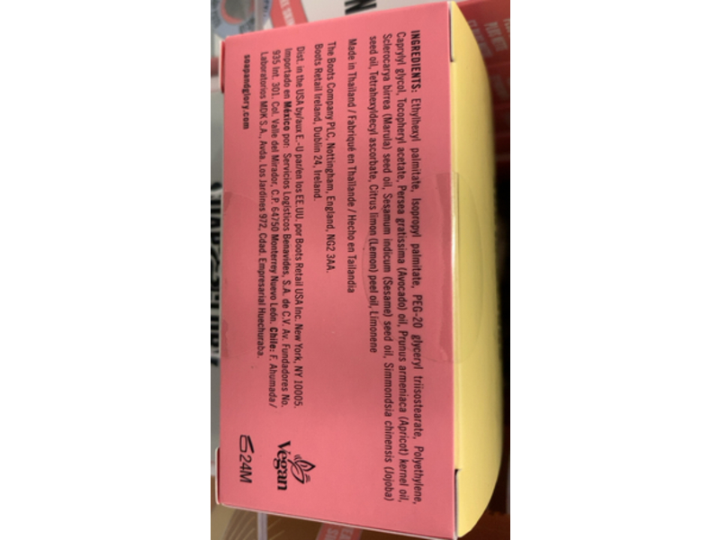 Soap & glory Glow Your Mind Nourishing Cleansing Balm, Glow, 3.3 fl oz/100 mL