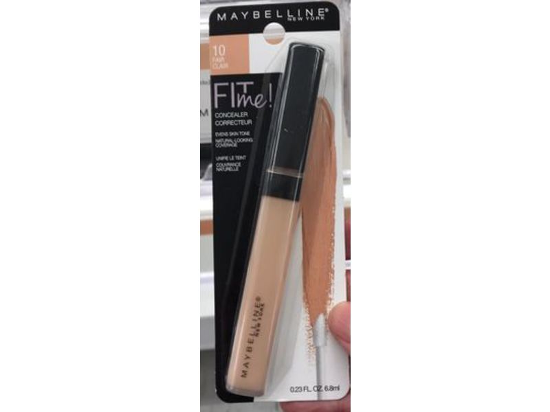 Maybelline New York Fit Me Concealer, 10 Fair, 0.23 fl oz/6.8 mL