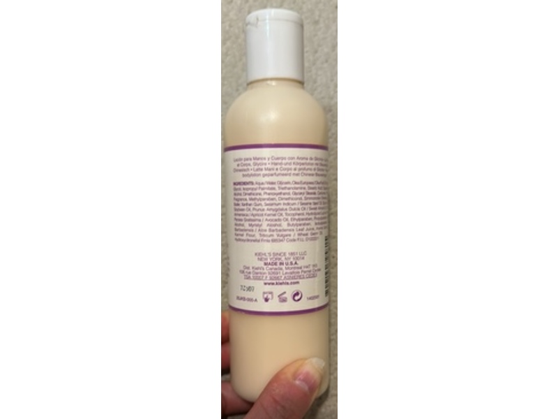 Kiehl's Hand And Body Lotion, Wisteria, 8.4 fl oz/250 mL