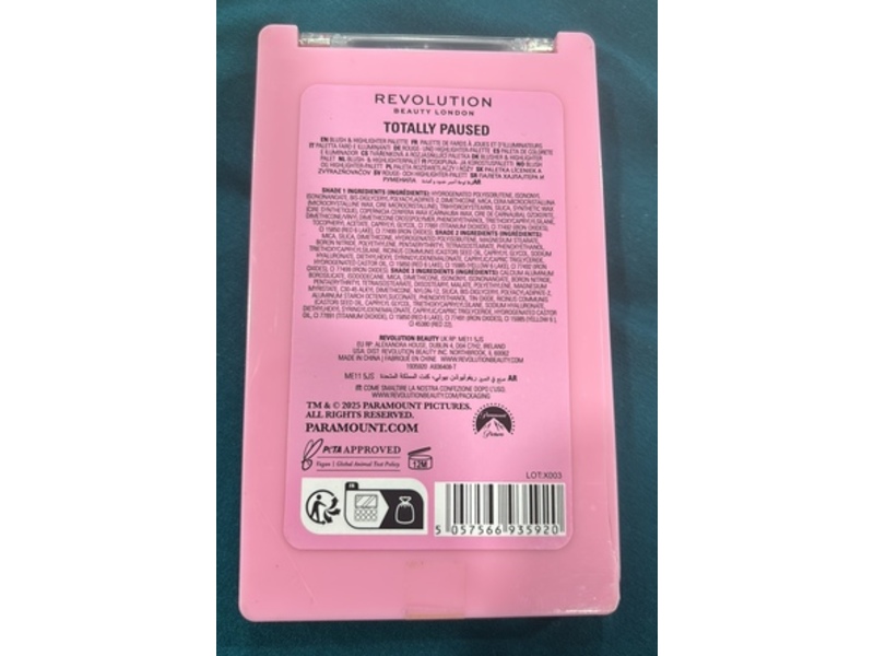 Revolution Clueless Blush & Highlighter Palette, 0.09 oz/3.5 g