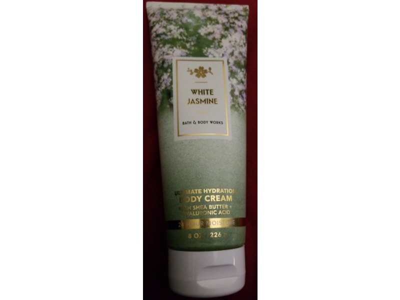 Bath & Body Works Body Cream, White Jasmine, 8 oz/226 g