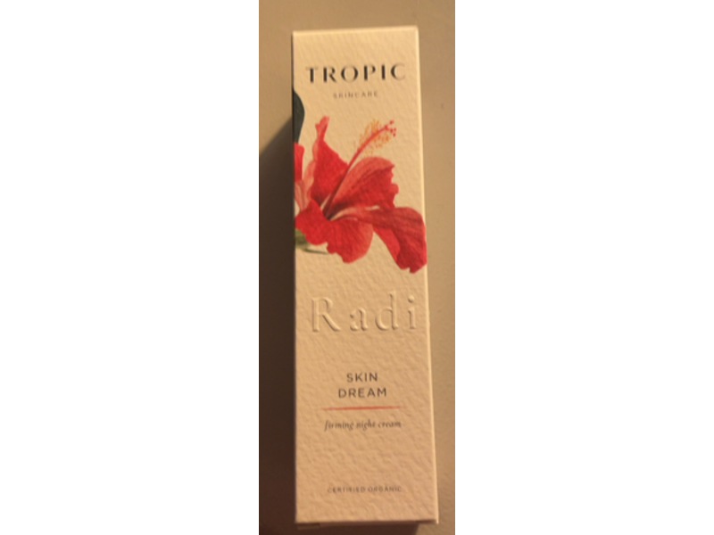 Tropic Radi Firming Night Cream, 1.76 fl oz/50 mL