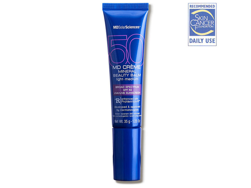 MD Creme Mineral Beauty Balm SPF 50 UVA-UVB - Light Medium (1.23 oz.)