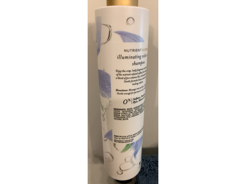 Pantene Nutrient Blends Shampoo, Biotin, 9.6 fl oz/285 mL