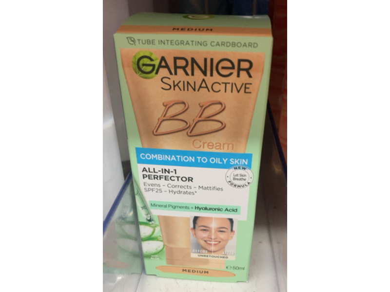 Garnier Skin Active BB Cream, Medium, 50 mL