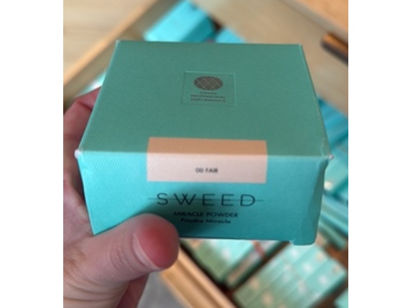 Sweed Miracle Foundation Powder, 00 Fair, 0.24 oz/7 g