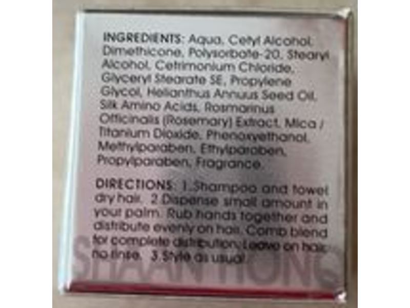 SH-RD Protein Cream Leave-In Treatment, Rosemary & D-Panthenol, 0.34 oz/10 mL