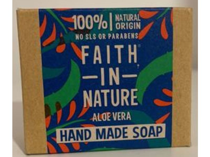 Faith In Nature Aloe Vera Hand Made Soap, 100g