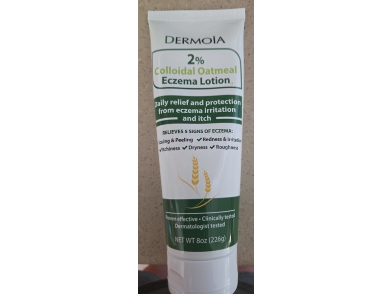 Dermoia Colloidal Oatmeal Eczema Lotion, 8 oz/226 g