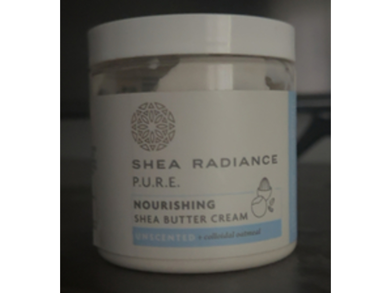 Shea Radiance P.U.R.E. Nourishing Shea Butter Cream, 8 oz/226 g