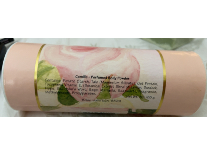 Camille Beckman Perfumed Body Powder, Camille, 3 oz/85 g