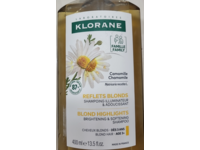Klorane Blonde Highlights brightening & Softening Shampoo, Chamomile, 13.5 fl oz/400 mL - Image 3