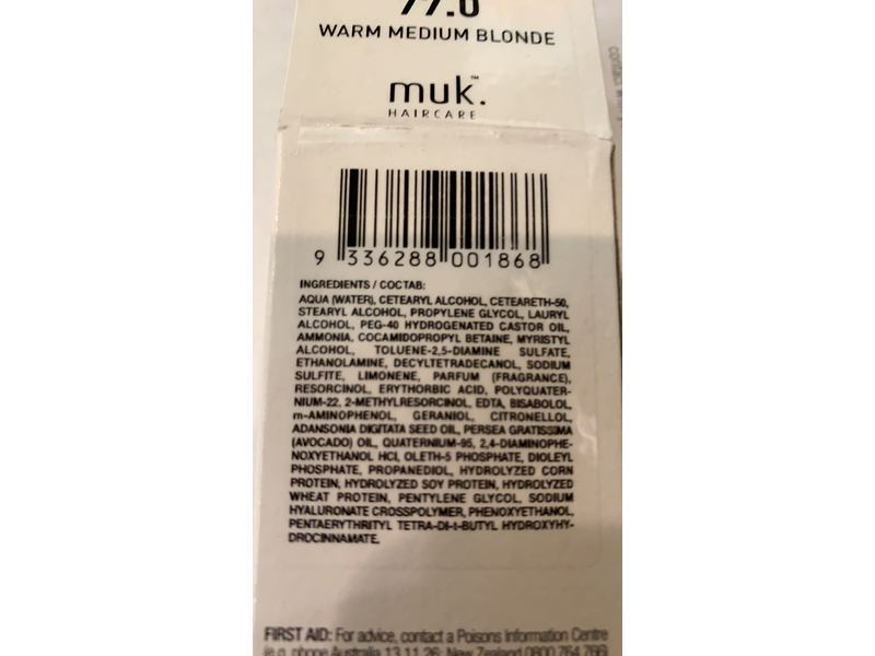 Muk Haircare Hybrid Color, Warm Medium Blonde
