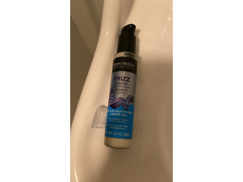 John Frieda Frizz Ease Cream Oil, Dream Curls, 3.5 oz/99 g