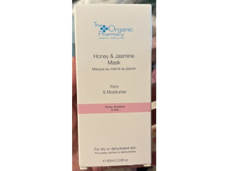 The Organic Pharmacy Firm & Moisture Mask, Honey & Jasmine, 2.03 fl oz/60 mL