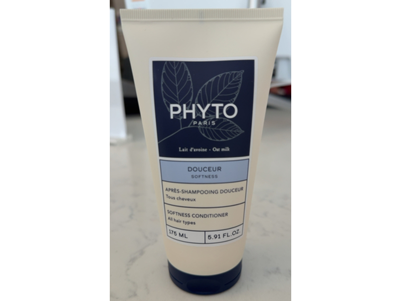 Phyto Paris Softness Conditioner, Oat Milk, 5.91 fl oz/175 mL