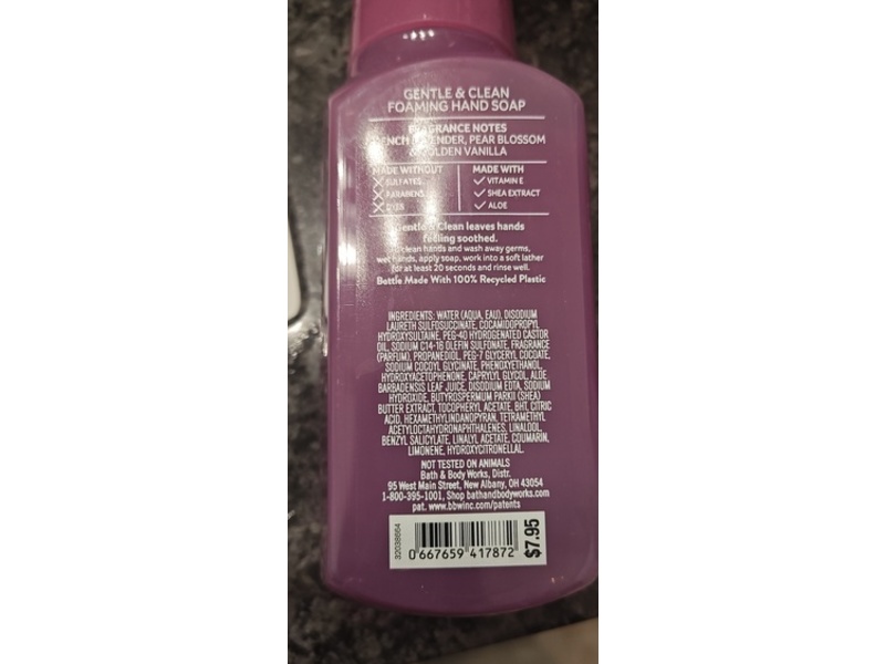 Bath & Body Works Gentle & Clean Foaming Hand Soap, Moonlit Goddess, 8.75 fl oz/259 mL