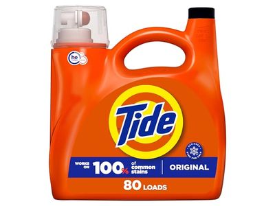 Tide Liquid Laundry Detergent, Original Scent, 80 Loads, 105 fl oz/3.1 L
