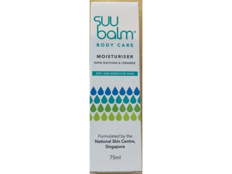 Suu Balm Body Care Moisturiser, Dry & Sensitive Skin, 75 mL