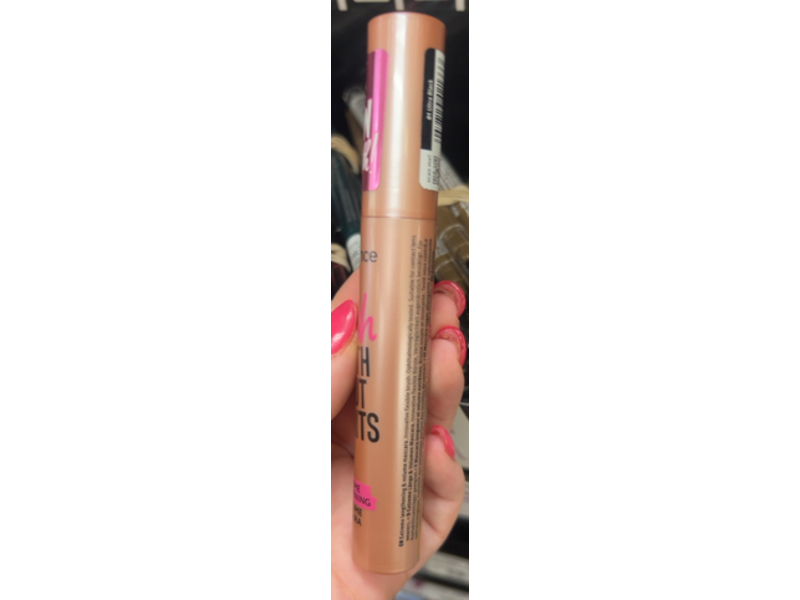 Essence Lash Without Limits Extreme Lengthening & Volume Mascara, 01 Black, 0.44 oz/13 mL