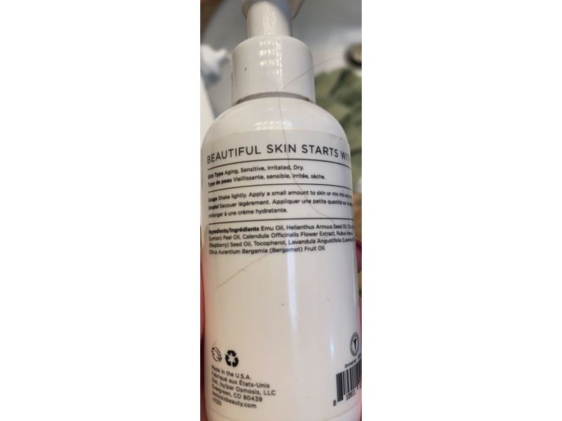 Osmosis Professional Immerse Restorative Facial Oil, 4 fl oz/120 mL