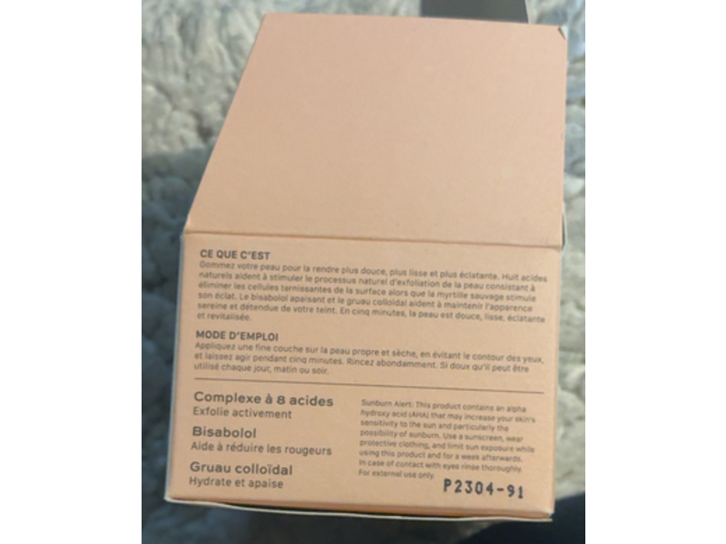 Alpyn Beauty Radiance Recovery Peel, Wild Huckleberry, 1.7 fl oz/50 mL