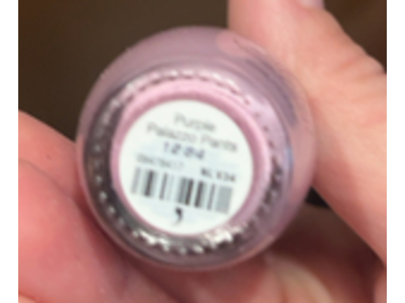 OPI Nail Lacquer, Purple Palazzo Pants, 0.5 fl oz/15 mL