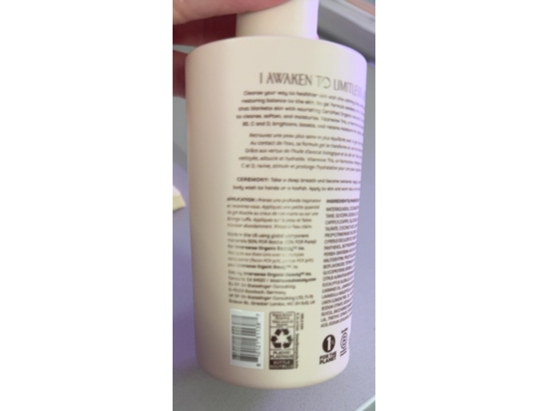 Innersense Awaken Body Wash, 8.5 fl oz/250 mL