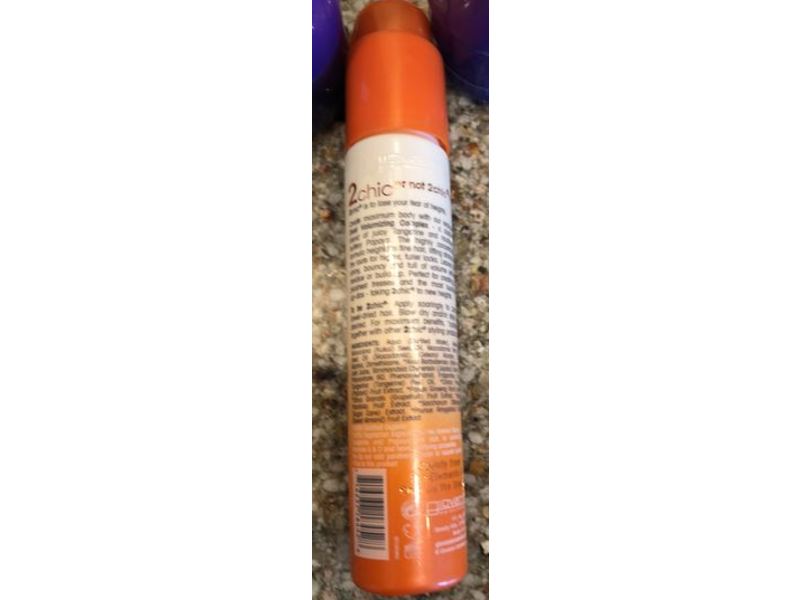 Giovanni 2Chic Ultra-Volume Super Potion Hair Volumizing Styling Booster, Tangerine & Papaya Butter, 1.8 fl oz