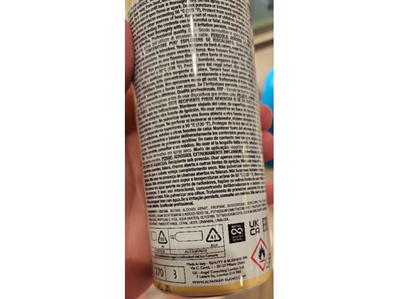 Alfaparf Milano Style Stories Thermal Protection, 6.76 fl oz/200 mL