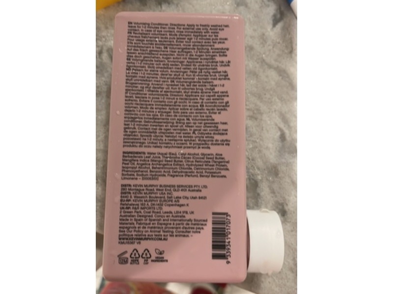 Kevin Murphy Angel Rinse Conditioner, 8.4 fl oz/250 mL