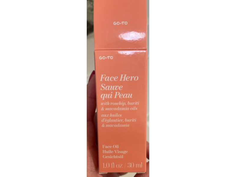 Go-To Face Hero Natural Protective Face Oil, 1.0 fl o/30 mL