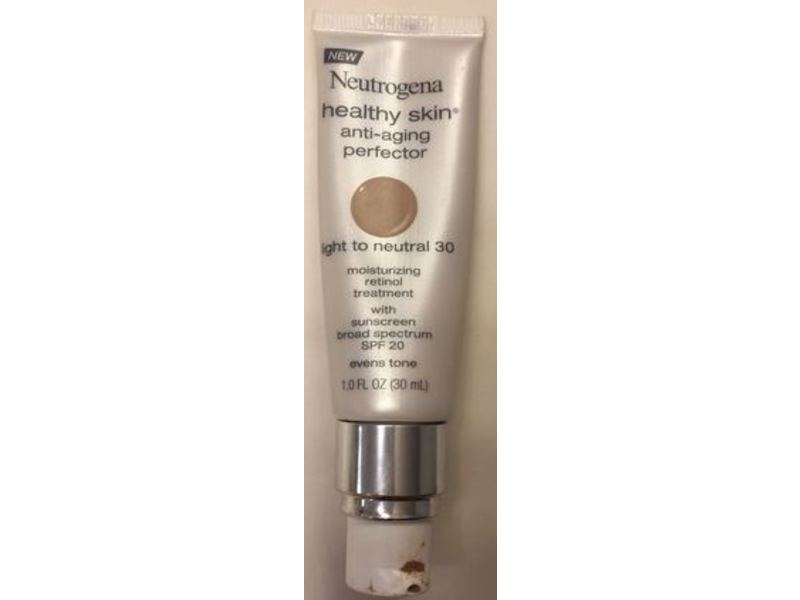 Neutrogena Healthy Skin Anti-Aging Perfector, SPF 20, Light To Natural 30, 1.0 fl oz/30 mL