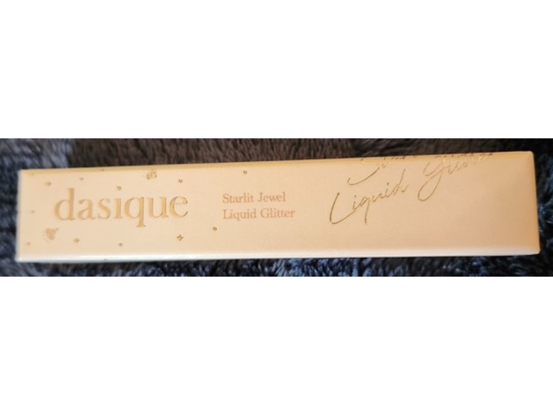Dasique Starlit Jewel Liquid Glitter, Light Peach, 0.06 oz/1.8 g
