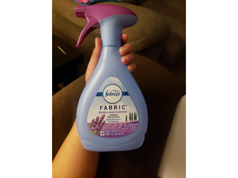 Febreze Odor Fighting Fabric Refresher, Mediterranean Lavender, 27 fl oz/800 mL