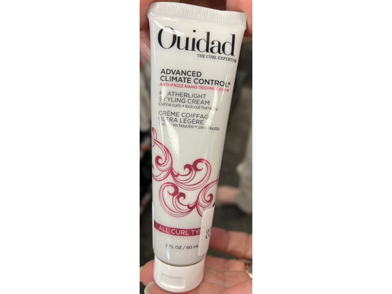 Ouidad Advanced Climate Control Featherlight Styling Cream, 2 fl oz/60 mL