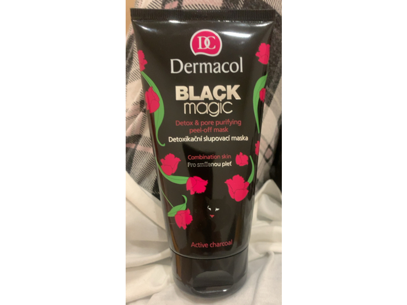 Dermacol Black Magic Detox & Pore Purifying Peel-Off Mask, Active Charcoal, 150 mL