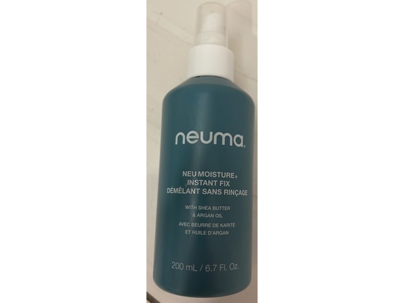 Neuma Neu Moisture Instant Fix, Shea Butter And Argan Oil, 6.7 fl oz/200 mL