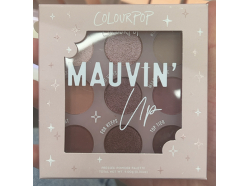 Colourpop Pressed Powder Palette, Mauvin' Up, 0.30 oz/9.00 g